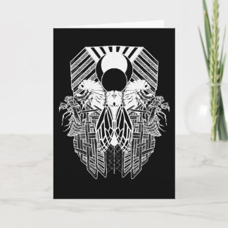 Carte d'anniversaire d'exhumation