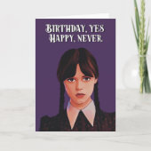 Carte d'anniversaire d'Halloween (Devant)