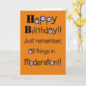 Carte d'anniversaire d'humeur de mod (Fleur jaune)