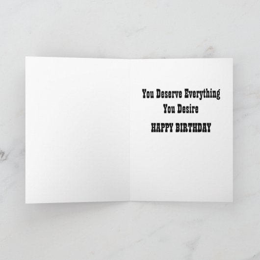 Carte d'anniversaire Dibs (Intérieur)