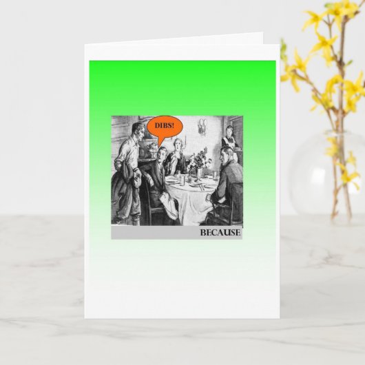 Carte d'anniversaire Dibs (Fleur jaune)