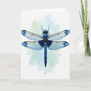 Carte d'anniversaire d'insecte lumineux