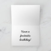 Carte d'anniversaire Disco ball (Intérieur)