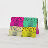 carte d'anniversaire diso diva funky (Dos)