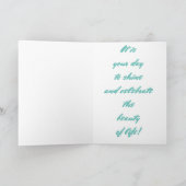 carte d'anniversaire diva pour elle (Intérieur)