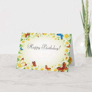 Carte d'anniversaire divine