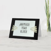 Carte d'anniversaire d'octobre Halloween (Devant)