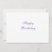 Carte d'anniversaire Dolphin Couple (Dos)