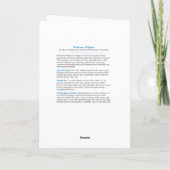 Carte d'anniversaire Dolphin Flip Out (Dos)