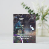 CARTE D'ANNIVERSAIRE DOMINGO (Debout devant)