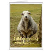 Carte d'anniversaire dont je me souviens (Devant)