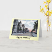 Carte d'anniversaire - Dortmund, Allemagne (Fleur jaune)