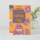 Carte d'anniversaire douce (Debout devant)