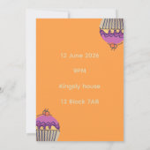 Carte d'anniversaire douce (Dos)