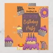 Carte d'anniversaire douce (Devant / Derrière)