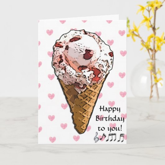 Carte d'anniversaire douce pour elle (Fleur jaune)