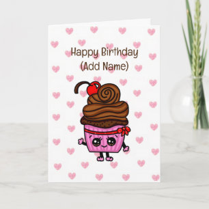 Carte d'anniversaire douce pour elle   Anniversair