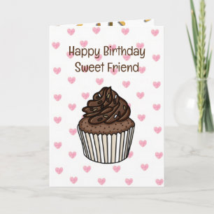 Carte d'anniversaire douce pour elle   Anniversair