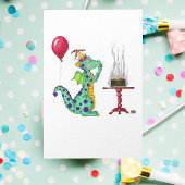 Carte d'anniversaire Dragon Smothday