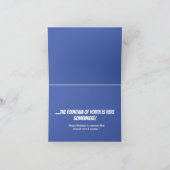 Carte d'anniversaire drôle (Intérieur)