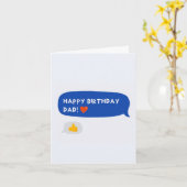 Carte d'anniversaire drôle (Fleur jaune)