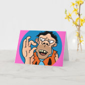 Carte d'Anniversaire drôle (Fleur jaune)