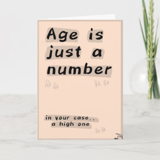 Carte d'anniversaire drôle
