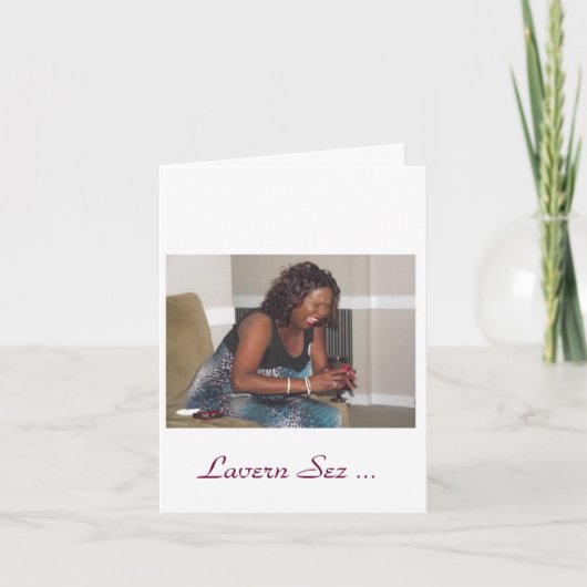 CARTE D'ANNIVERSAIRE DRÔLE (Devant)