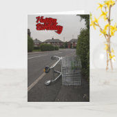 Carte d'anniversaire drôle (Fleur jaune)