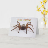 Carte d'anniversaire drôle (Fleur jaune)