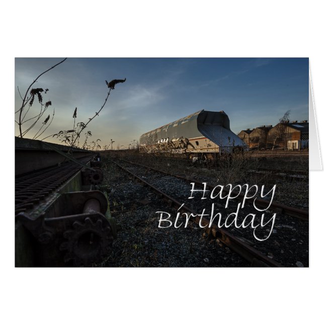 Carte d'anniversaire drôle (Devant horizontal)