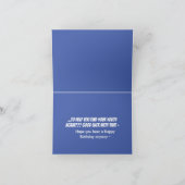 Carte d'anniversaire drôle (Intérieur)