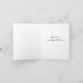 Carte d'anniversaire drôle au cheesecake (Intérieur)