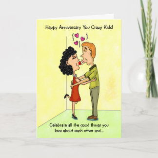 Carte d'anniversaire drôle : Célébrez l'amour pour
