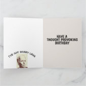 CARTE D'ANNIVERSAIRE DRÔLE DE JOE BIDEN POUR TRUMP (Intérieur)