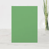 Carte d'anniversaire drôle de la Saint-Patrick pou (Dos)