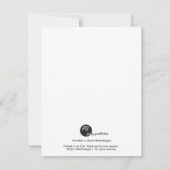 Carte d'anniversaire drôle de l'autruche (Dos)