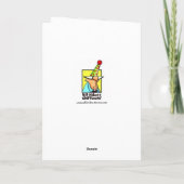 Carte d'anniversaire drôle de mariage (Dos)