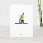 Carte d'anniversaire drôle de mariage (Dos)