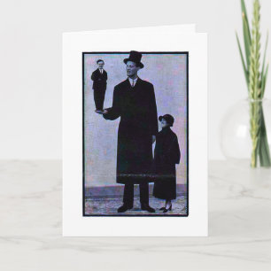 Carte d'anniversaire drôle de phénomène vintage de