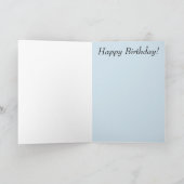 Carte d'anniversaire drôle de plaisanterie (Intérieur)