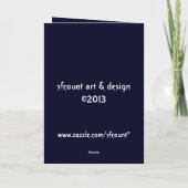 Carte d'anniversaire drôle de plaisanterie de (Dos)