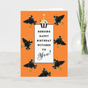 Carte d'anniversaire drôle d'Halloween