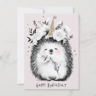 Carte d'anniversaire drôle et mignonne