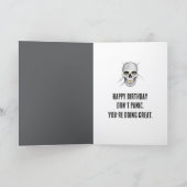 Carte d'anniversaire drôle et sarcastique (Intérieur)