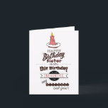 Carte d'anniversaire drôle et sarcastique - SISTER<br><div class="desc">Carte d'anniversaire drôle et sarcastique - SISTER</div>