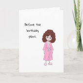 Carte d'anniversaire drôle pour ami (Devant)