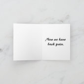 Carte d'anniversaire drôle pour avoir survécu à l' (Intérieur)