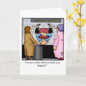 Carte d'anniversaire drôle pour couple (Fleur jaune)