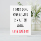 Carte d'anniversaire drôle pour elle, femme, femme (Debout devant)